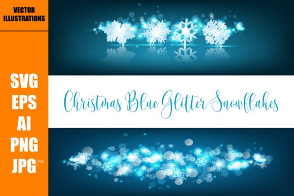 3D Blue Glitter Snowflakes Clipart: A Practical Asset for Visual Communication and Creative Workflow