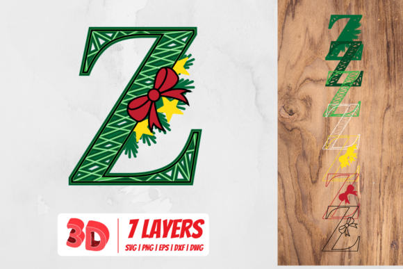 3D Christmas Letter Z: A Versatile Design Element for Festive Creativity and Brand Expression