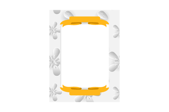 3D Flower Frame Photo Template Design: A Versatile Visual Tool for Creative Expression and Professional Communication