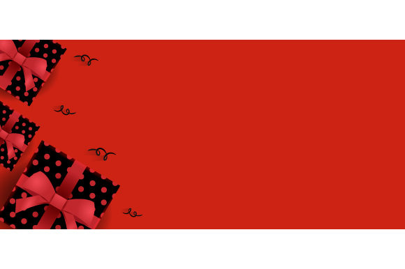 3D Gift Boxing Day Background Conceptual