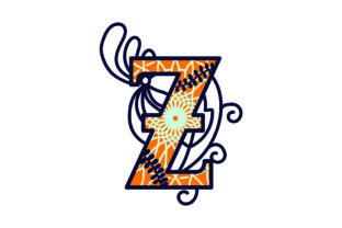 3D Layered Alphabet – Z