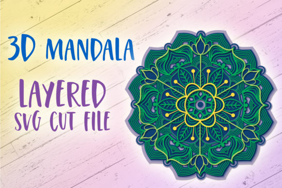 3D Mandala 3D Papercut Mandala: Where Ancient Symbolism Meets Modern Craft