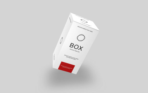 3D Packaging Box Mockup