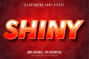 3D Shiny Text Effect for Modern Design