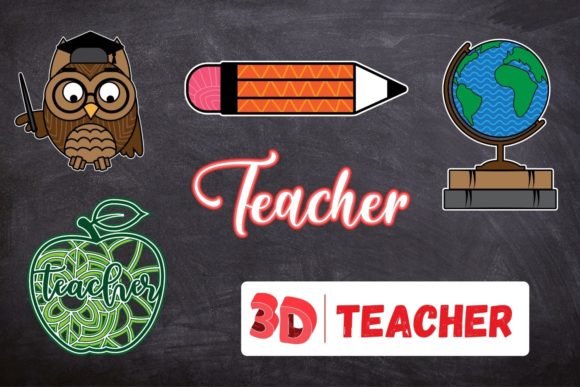 3D Teacher SVG Bundle: Practical Design Assets for Modern Educators and Creators