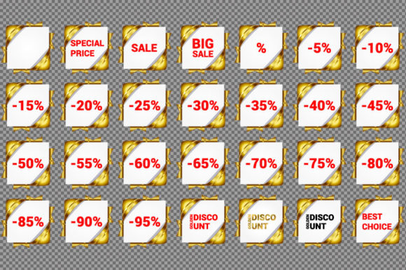 Digital Golden Discount Set