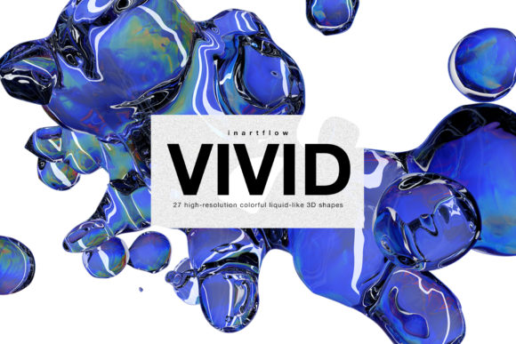 Liquid-Like 3D Shapes: Redefining Digital Expression in an Era of Fluid Interaction