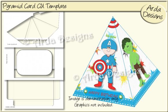 Pyramid Card CU Template