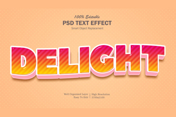 What Is the Delight 3D PSD Text Effect — And Why Designers Love It