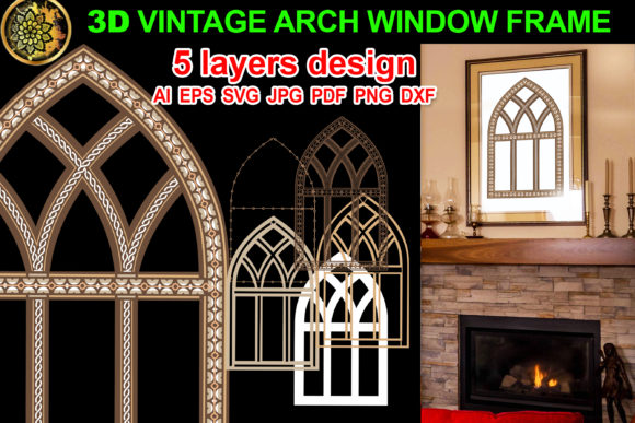 Why the 3D Vintage Farmhouse Arch Window Frame 2 Is Reshaping Digital Design for Professionals